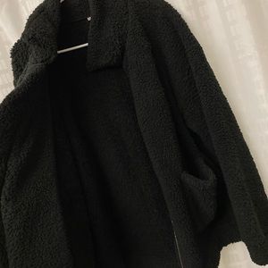 Black Teddy Coat